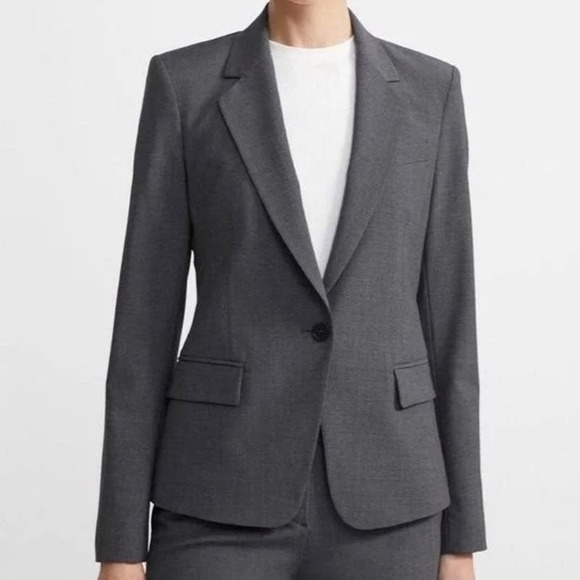 NWT Theory Gabe Wool Blazer Size 10 - Picture 1 of 11